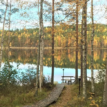 Domek alpejski Lappalaisen Lomamoekit Maentypirtti *